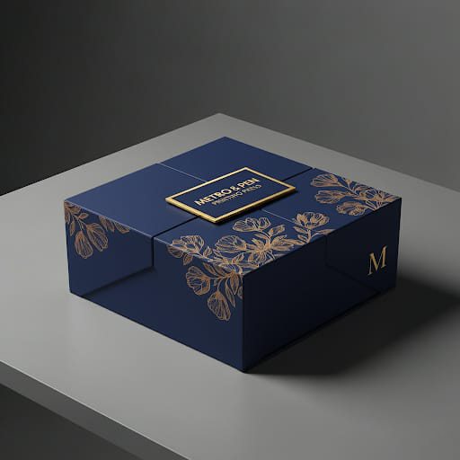 Luxury premium rigid box for luxury packaging UAE